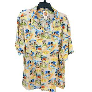 C & C California Men's Button Up Las Vegas Camp Shirt